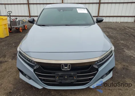 2021 Honda Accord Sport 2.0T из США, поврежденный, VIN 1HGCV2F3XMA021533